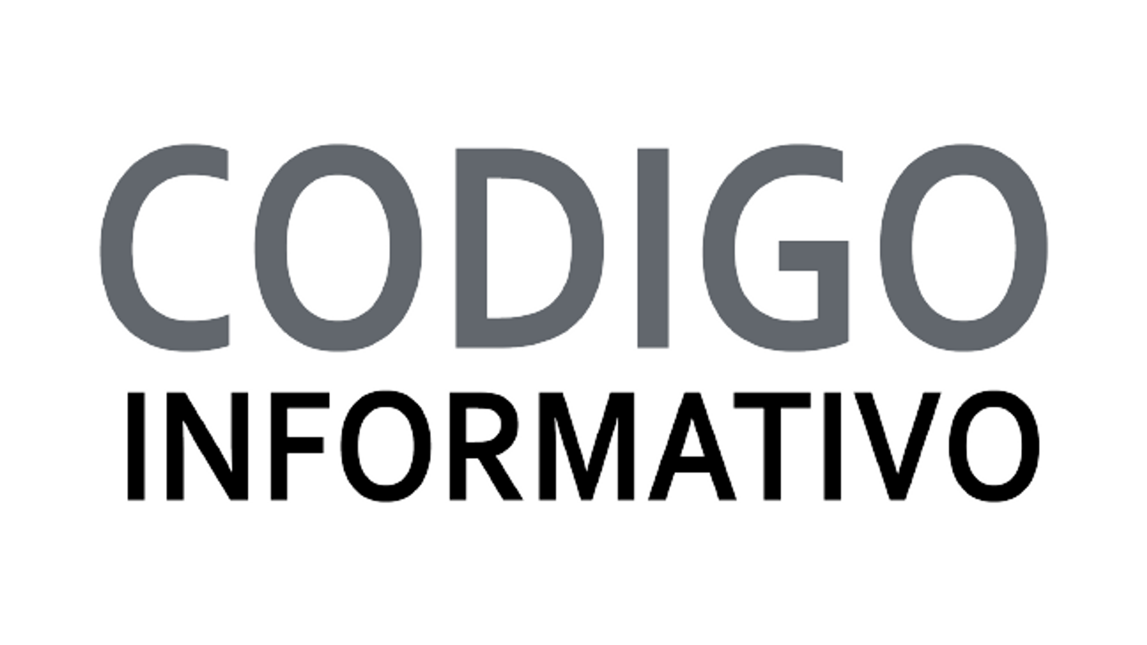 CÓDIGO INFORMATIVO
